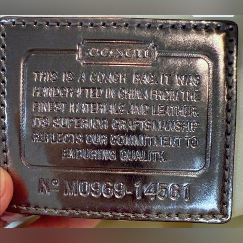 Coach Poppy Rare 2009 With Coach Wallet - Picture 12 of 16
